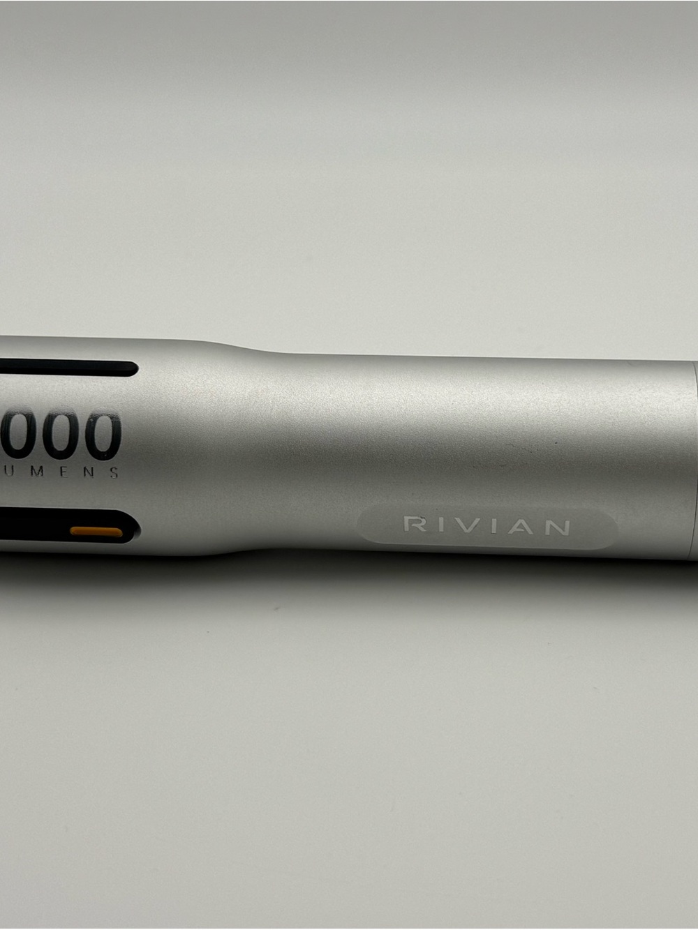 Rivian Branded Silver Flashlight - 1000 Lumens